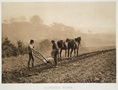 ディナータイム、「サンアーティスト：芸術写真の連続」、1889-91年発行 作： Frank Meadow Sutcliffe